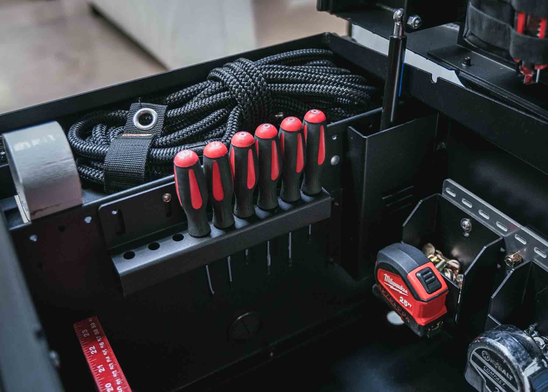 ADAPT Truck Tool Box Screw Driver Rack - Image 3