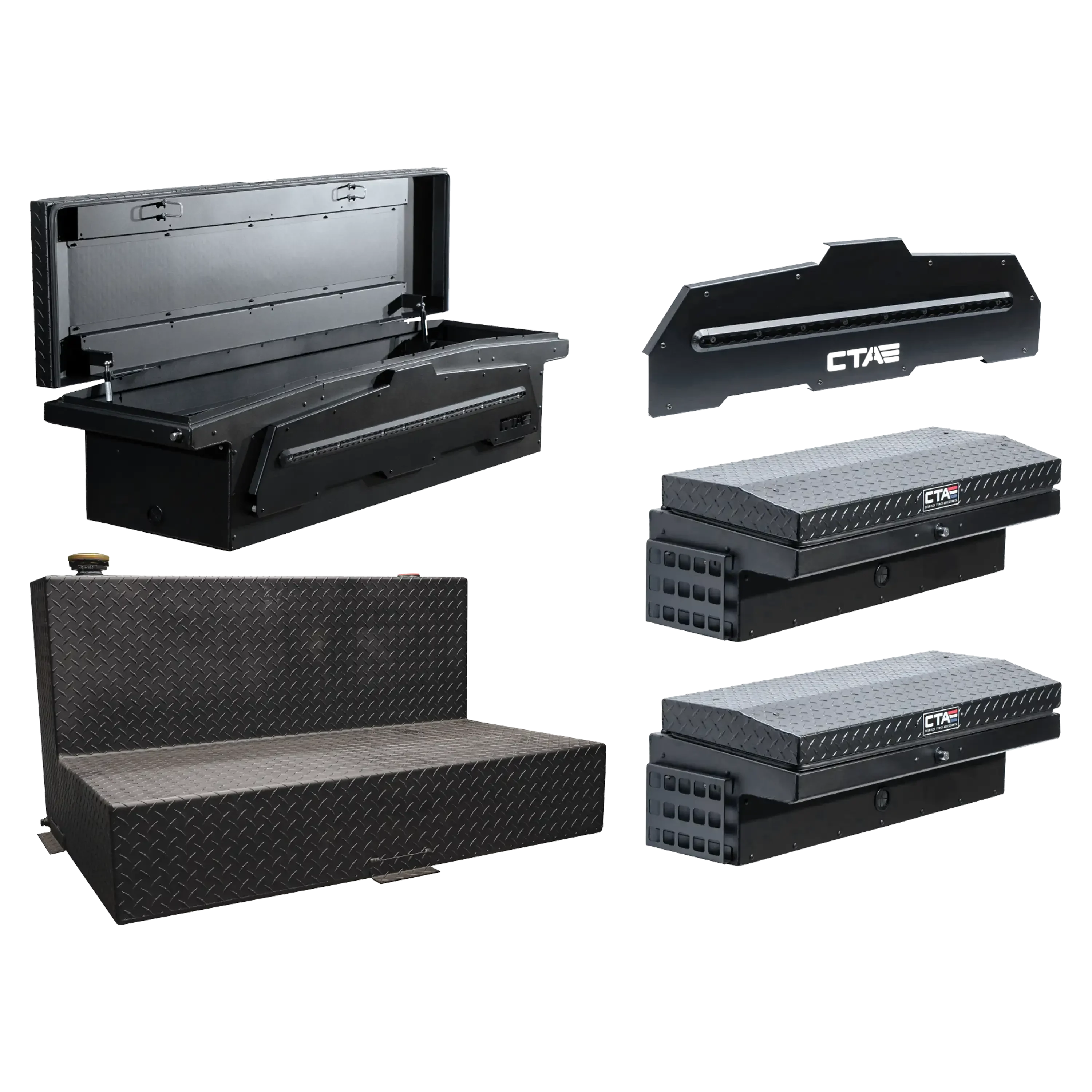 ADAPT Single Lid & Lo Side Truck Toolbox - Transfer Tank Bundle - Image 3