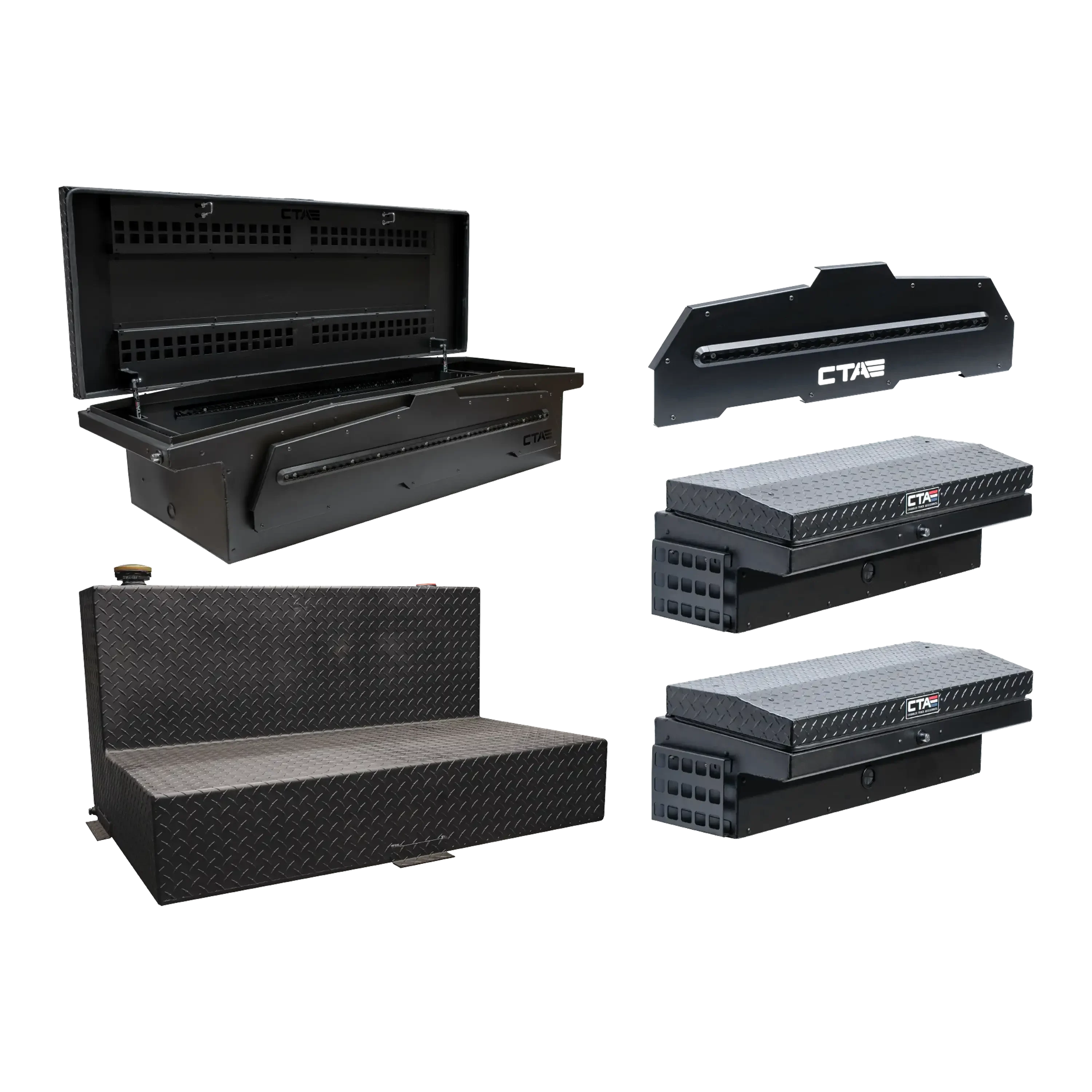 ADAPT XL Single Lid & Lo Side Truck Toolbox - Transfer Tank Bundle - Image 3
