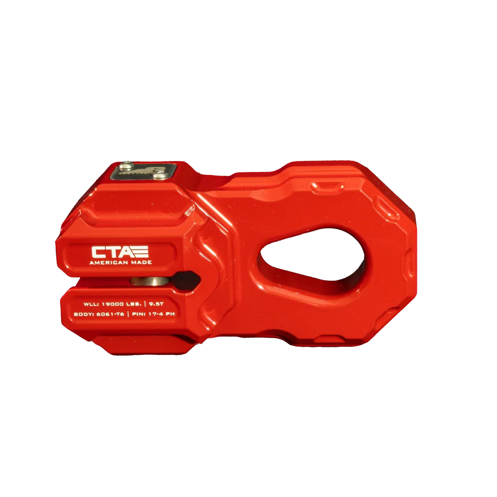 Billet Aluminum Winch Shackle - CTA x Agency 6 - Image 3