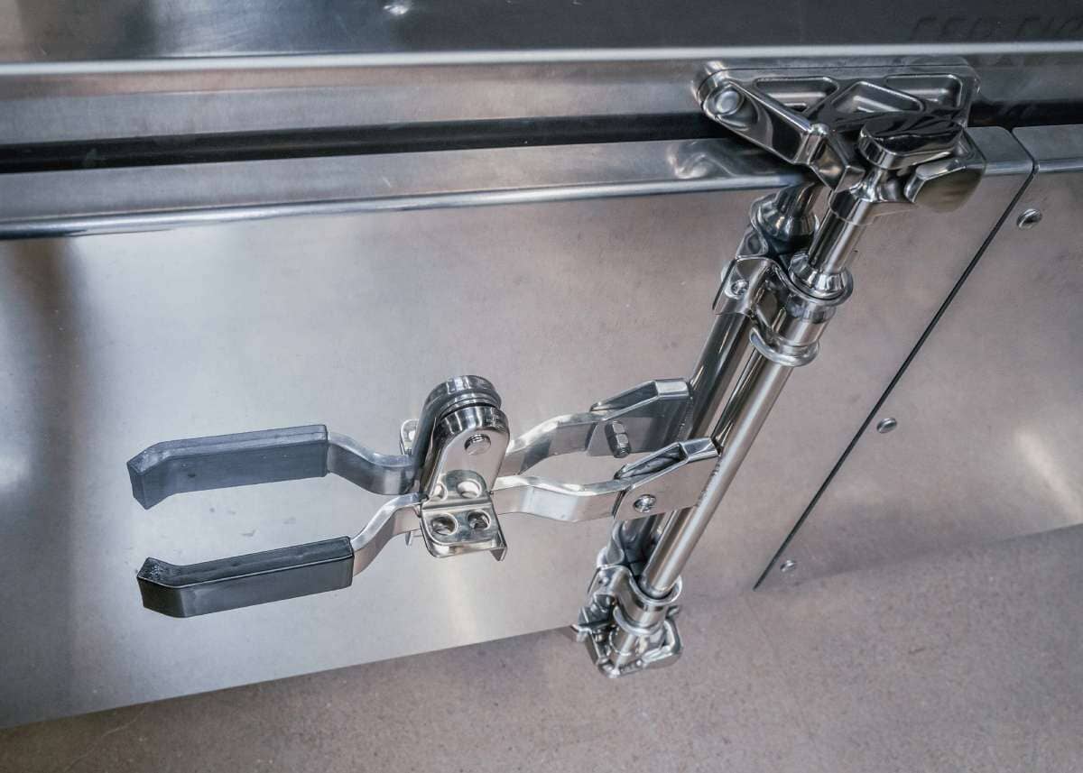 Aluminum Underbody Camlock Toolbox - Image 4