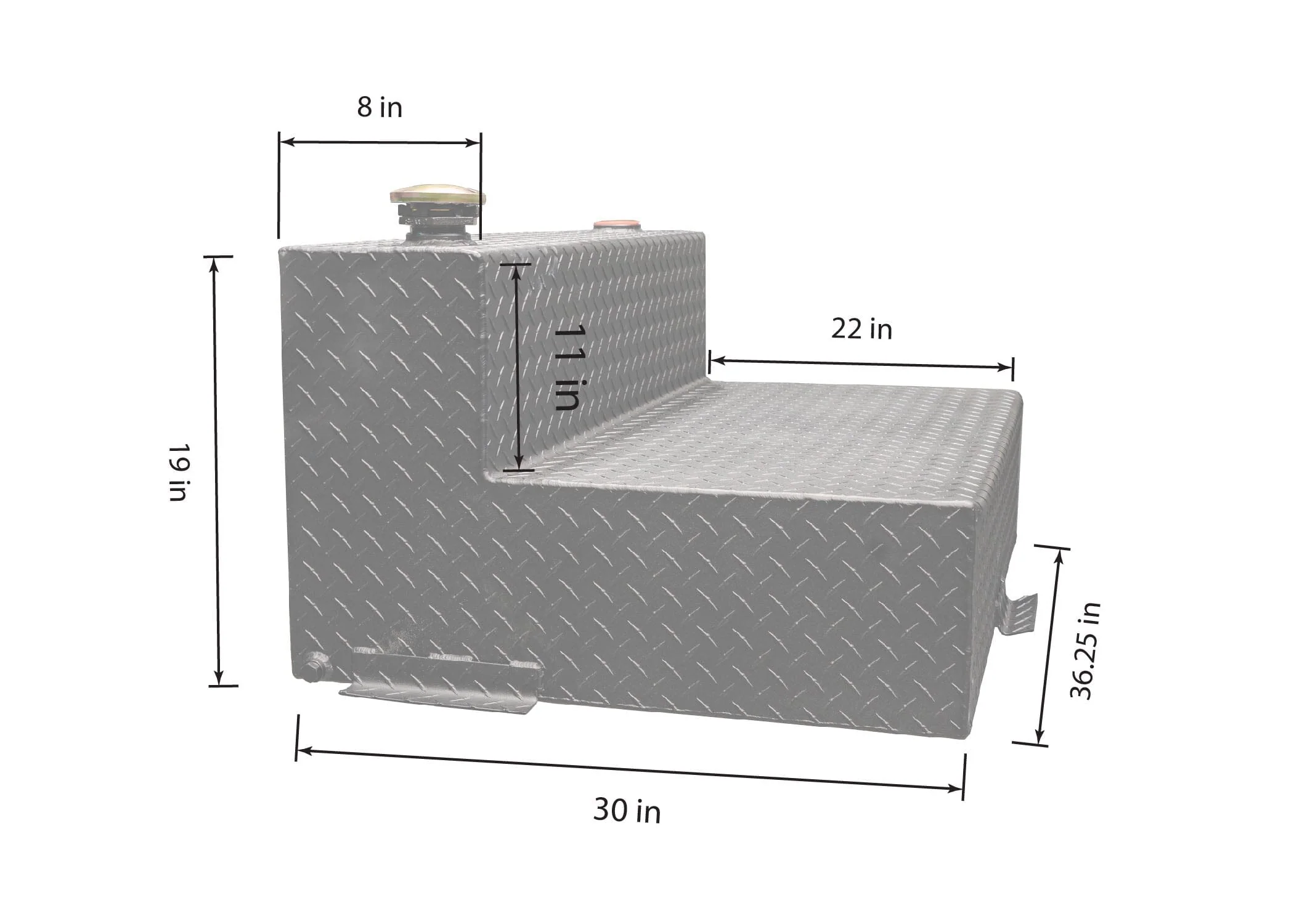 L-Shaped Transfer Tank - 47 Gallon - Image 5